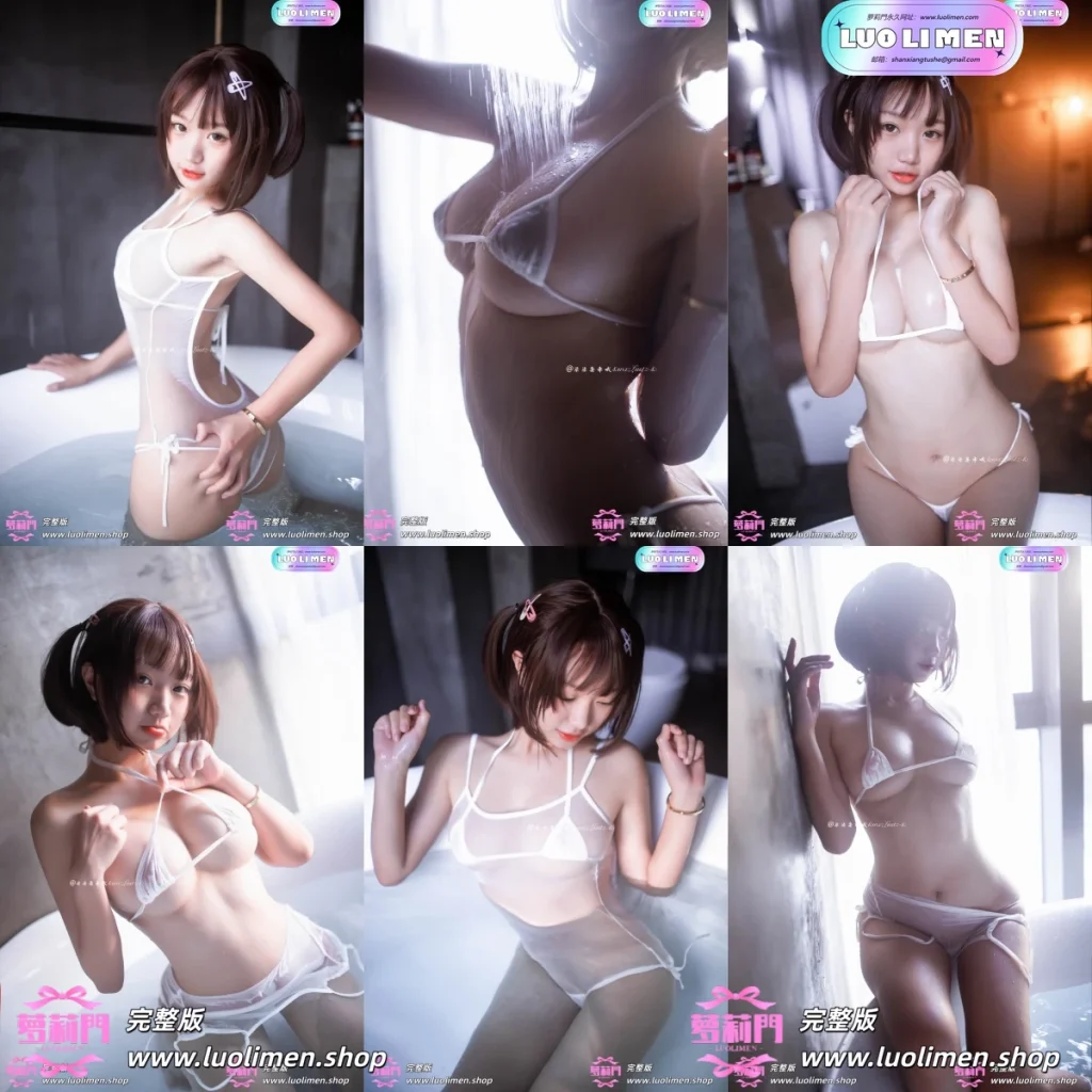 柒柒要乖哦 - NO.041 激凸死库水X白色Spa[34P-160MB]-绿帽淫妻