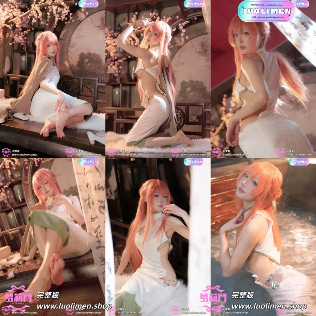 阿包也是兔娘 NO.095 碧蓝航线英仙座旗袍[30P-210M]-绿帽淫妻